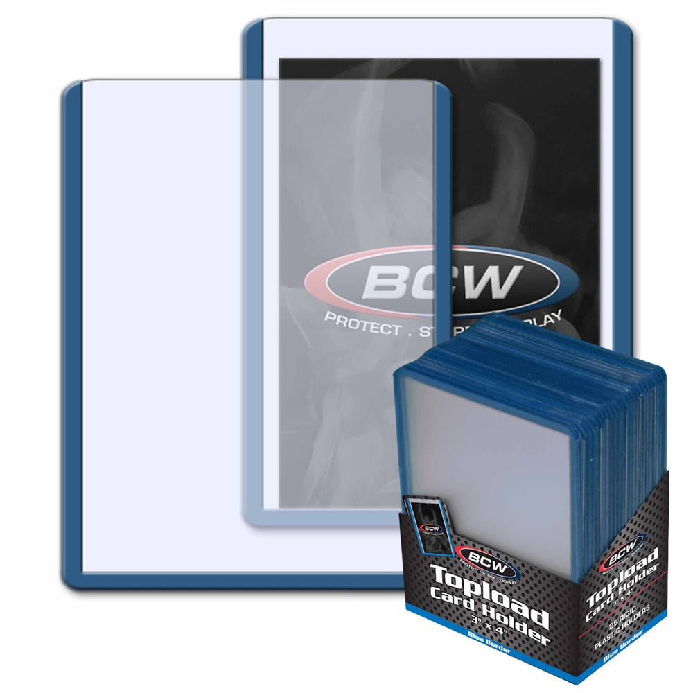 BCW Toploaders (25) Colour Border
