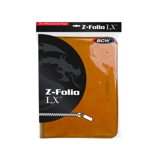 BCW Zipper Folio 9-Pocket LX