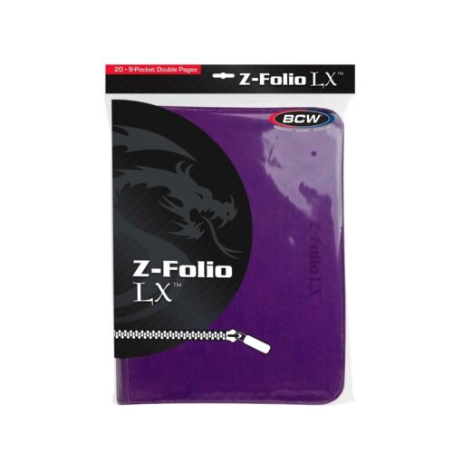 BCW Zipper Folio 9-Pocket LX