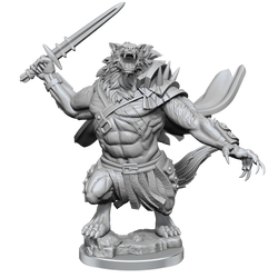 D&D Unpainted Miniature MTG Arlinn Kord & Tovolar