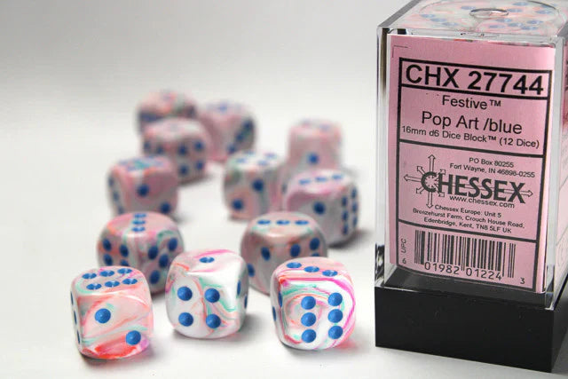 Chessex Dice Festive 12d6