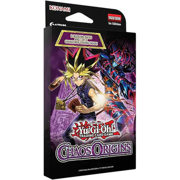 YGO 3-Pack Tuckbox - Chaos Origins (1st Edition)
