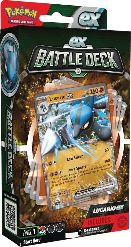 PKM EX Battle Decks - Ampharos & Lucario