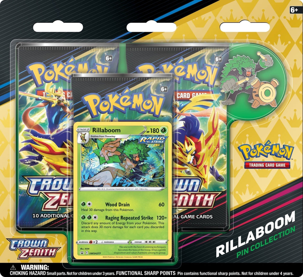 PKM Crown Zenith - Pin Collection Blister Pack