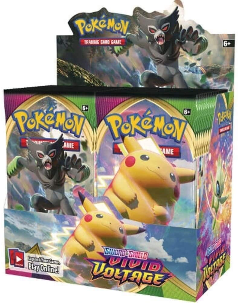 PKM Booster Box - Sword & Shield: Vivid Voltage