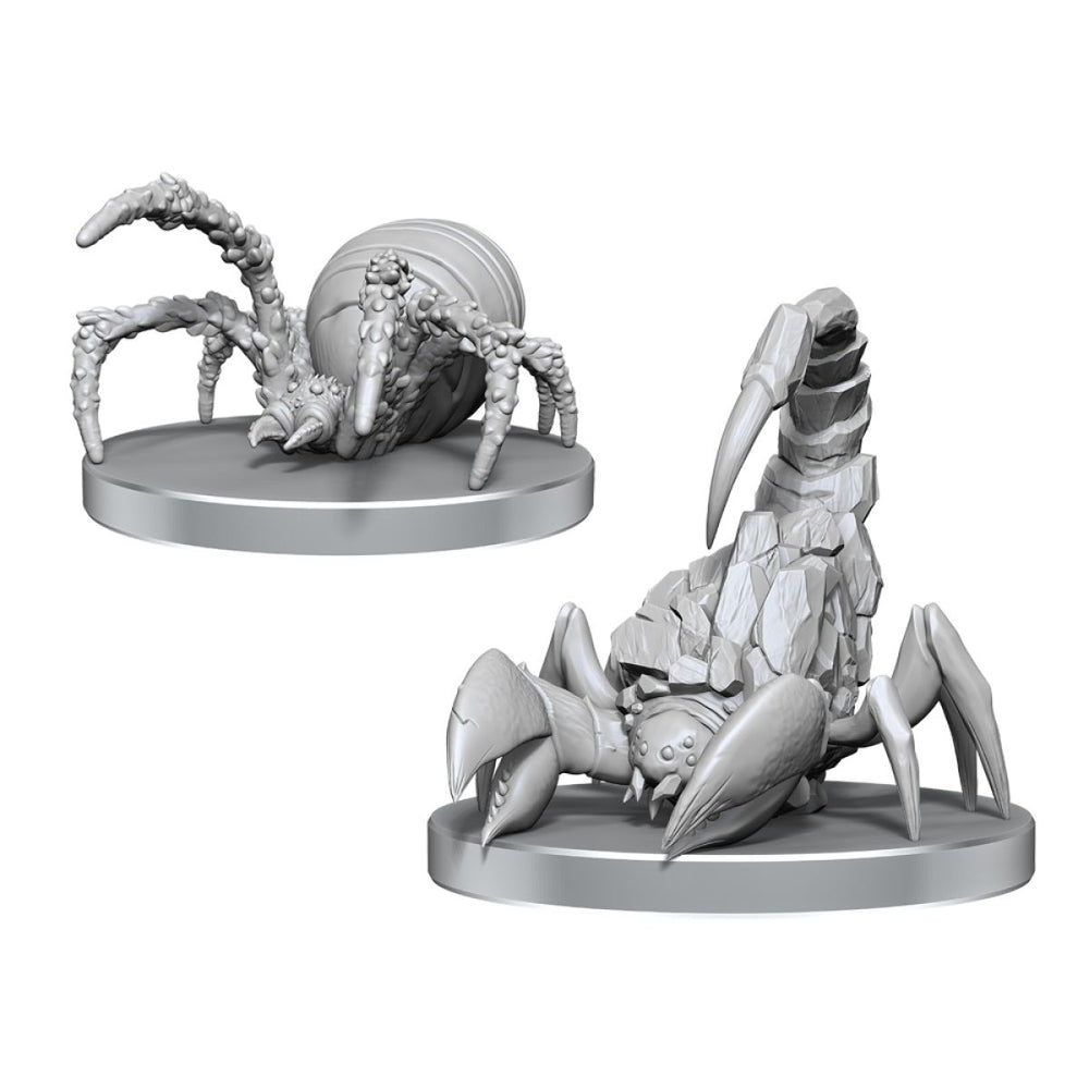 Pathfinder Battles Deep Cuts: Cave Scorpion & Hunting Spider