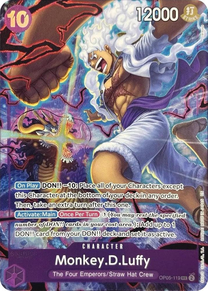 Monkey.D.Luffy (English Version 2nd Anniversary Set) [One Piece Promotion Cards]