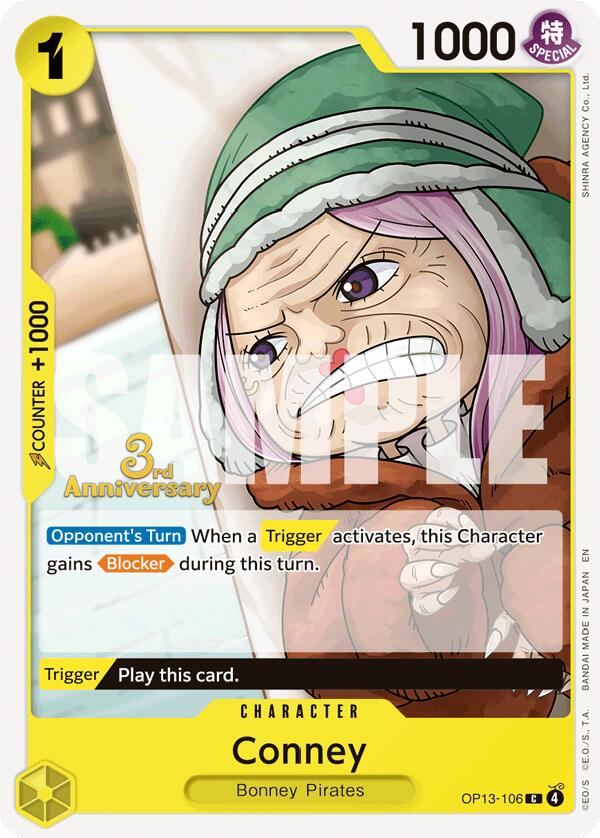 Conney [Carrying On His Will: 3rd Anniversary Tournament Cards]