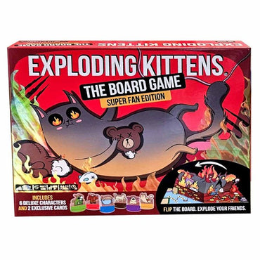 Exploding Kittens The Board Game Super Fan Edition