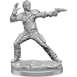D&D Miniature Figurine -Human Artificer & Human Apprentice