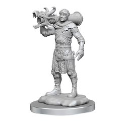 D&D Miniature Figurine -Human Artificer & Human Apprentice