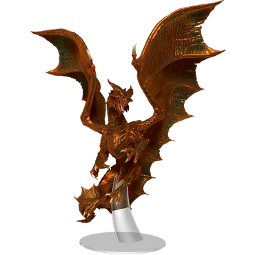 D&D Miniature - Giant Adult Copper Dragon
