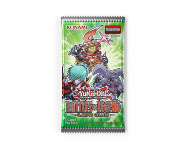 YGO Booster Pack - Battles of Legend: Glorious Gallery (1st Edition)