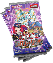 Yu-Gi-Oh! Battle of Legend: Glorious Gallery Booster 3-Pack Tuckbox