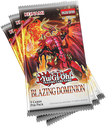 Yu-Gi-Oh! Blazing Dominion 3-Pack Tuckbox