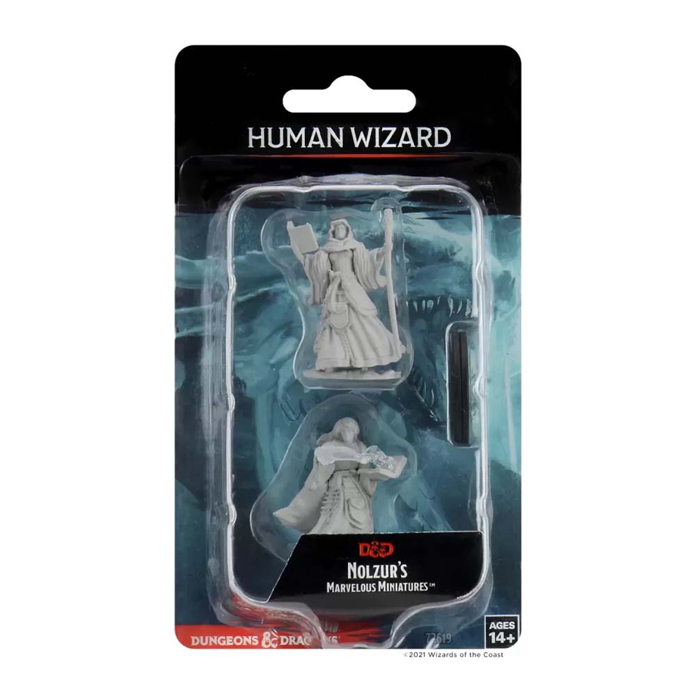 D&D Nolzur’s Marvelous Miniatures: Human Female Wizard