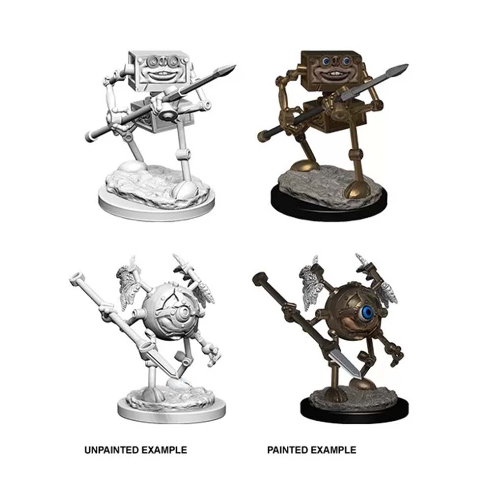 D&D Nolzurs Marvelous Unpainted Miniatures - Monodrone & Duodrone