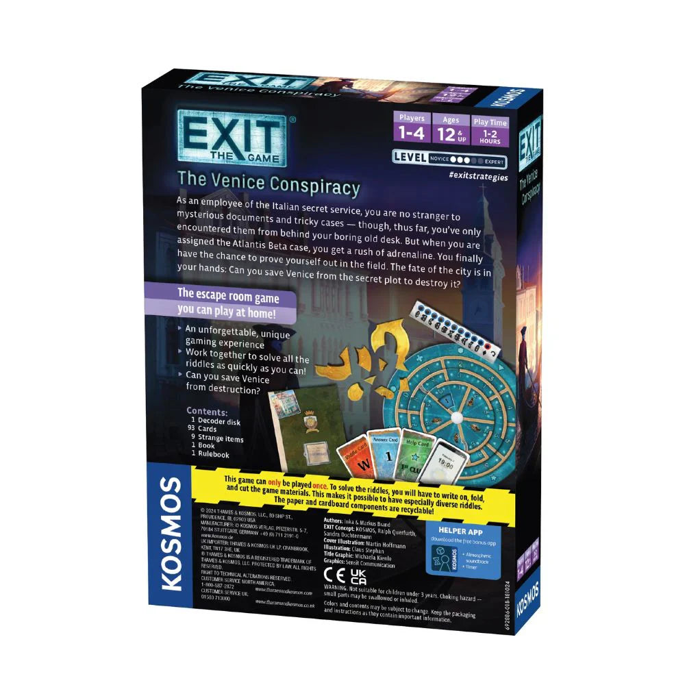 Exit the Game - The Venice Conspiracy