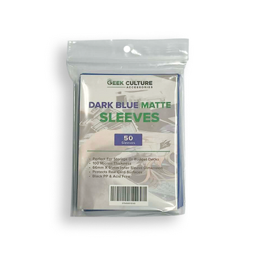 Geek Culture 50 Sleeves - Dark Blue