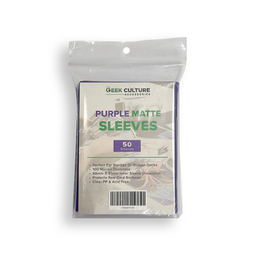 Geek Culture 50 Sleeves - Purple