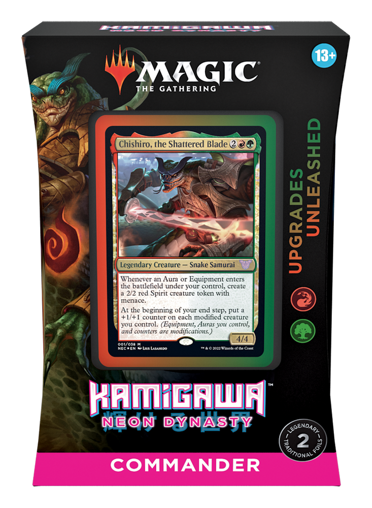 MTG Commander Deck - Kamigawa: Neon Dynasty (Upgrades Unleashed)