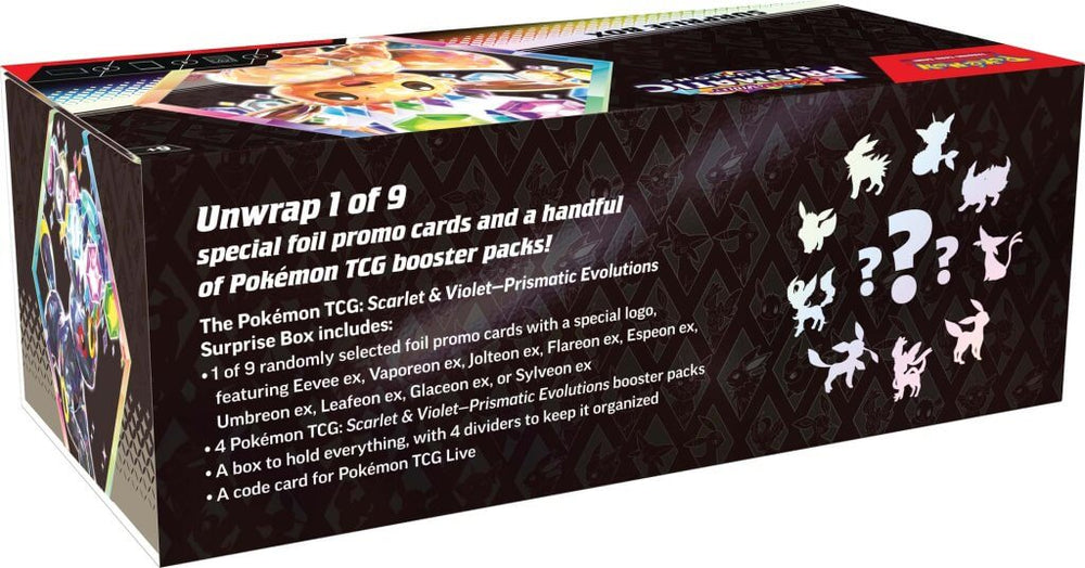 PKM Surprise Box - S&V Prismatic Evolutions [LIMIT 1]