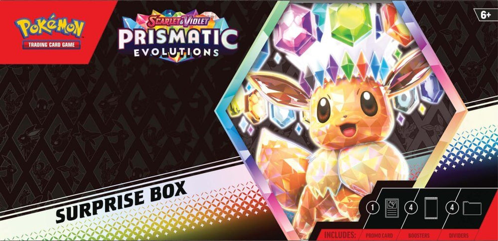 PKM Surprise Box - S&V Prismatic Evolutions [LIMIT 1]