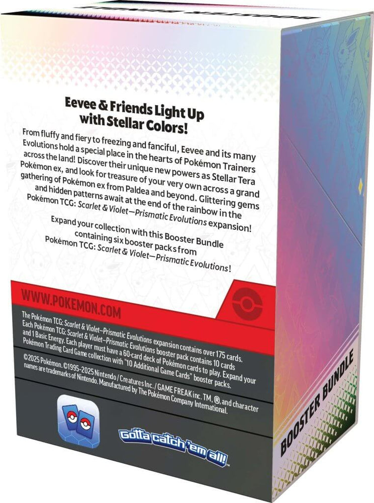 PKM Booster Bundle - S&V Prismatic Evolutions LIMIT 2 PER CUSTOMER