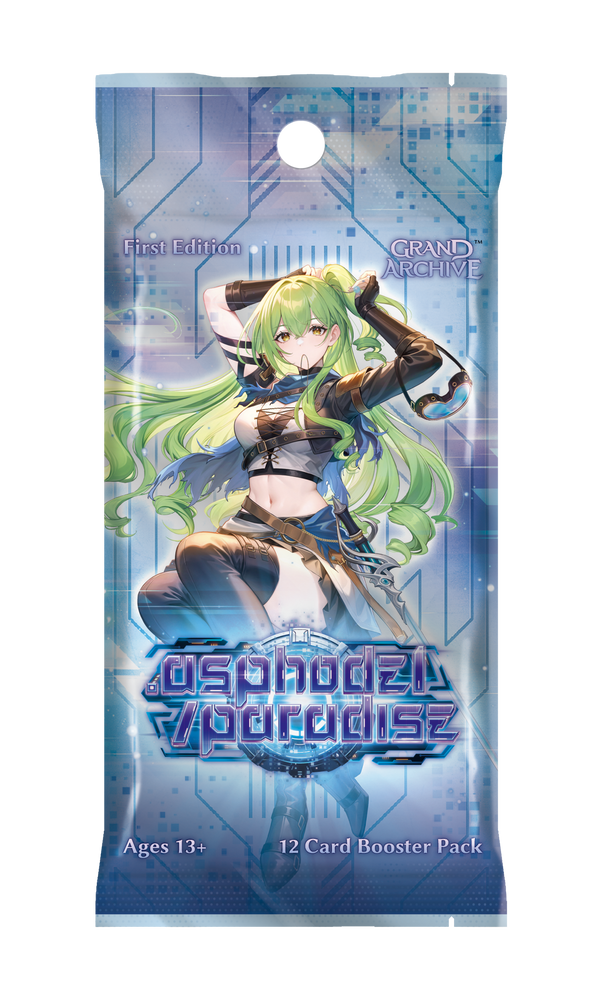 Grand Archive Booster Pack - .asphodel/paradise (1st Edition)