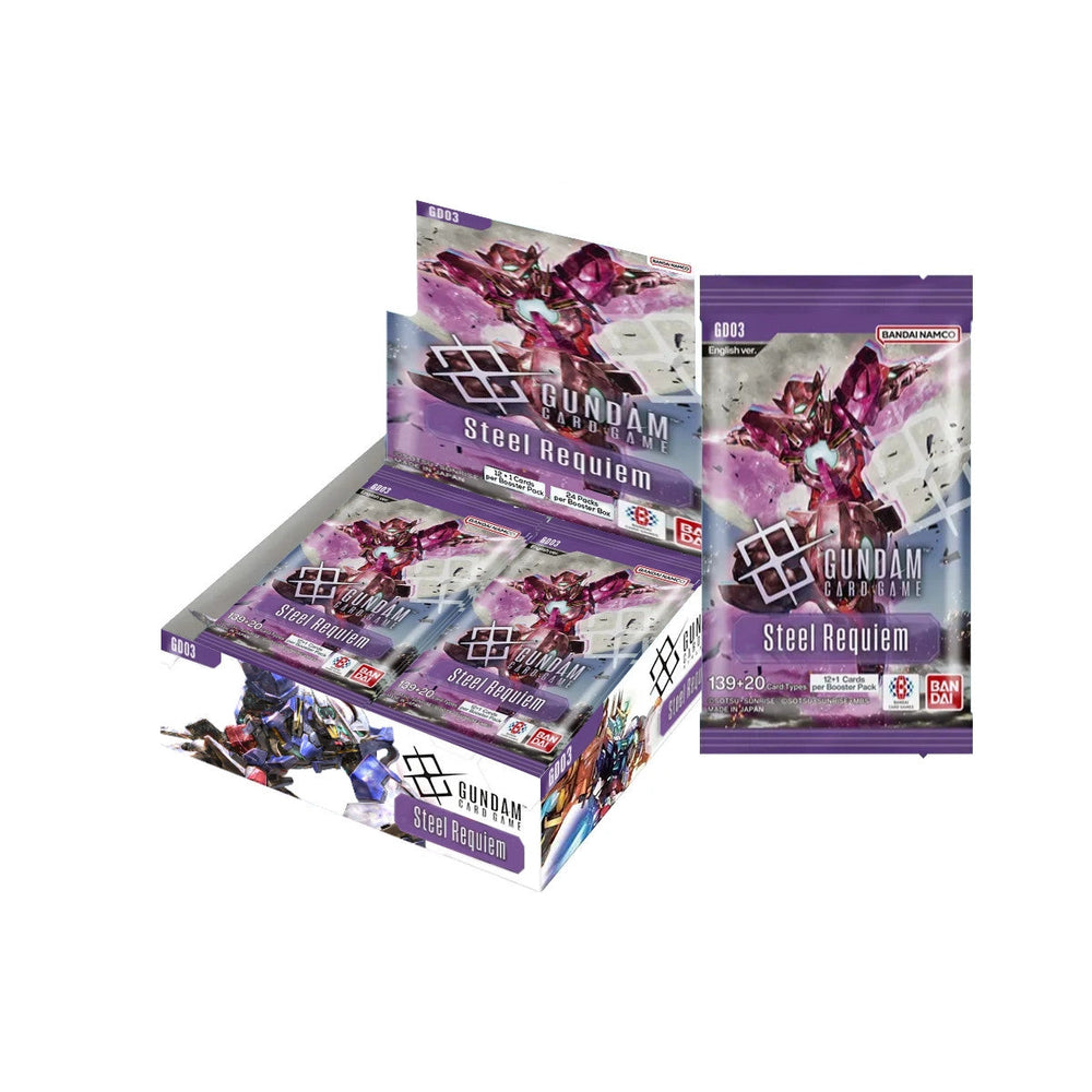 Gundam Card Game: Booster Display - Steel Requiem [GD03]