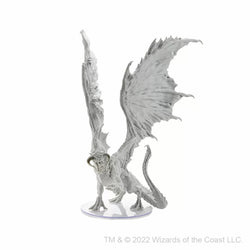 D&D Unpainted Miniatures Adult Black Dragon