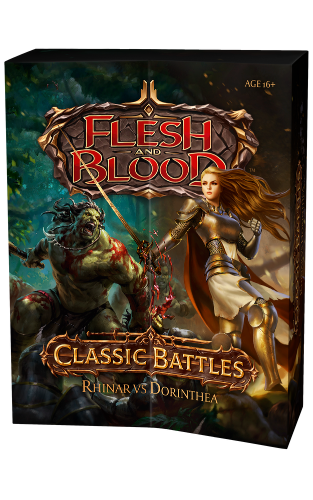 FAB Blitz Deck - Classic Battles: Rhinar vs Dorinthea