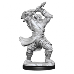 Critical Role Unpainted Miniatures Bugbear Fighter Male