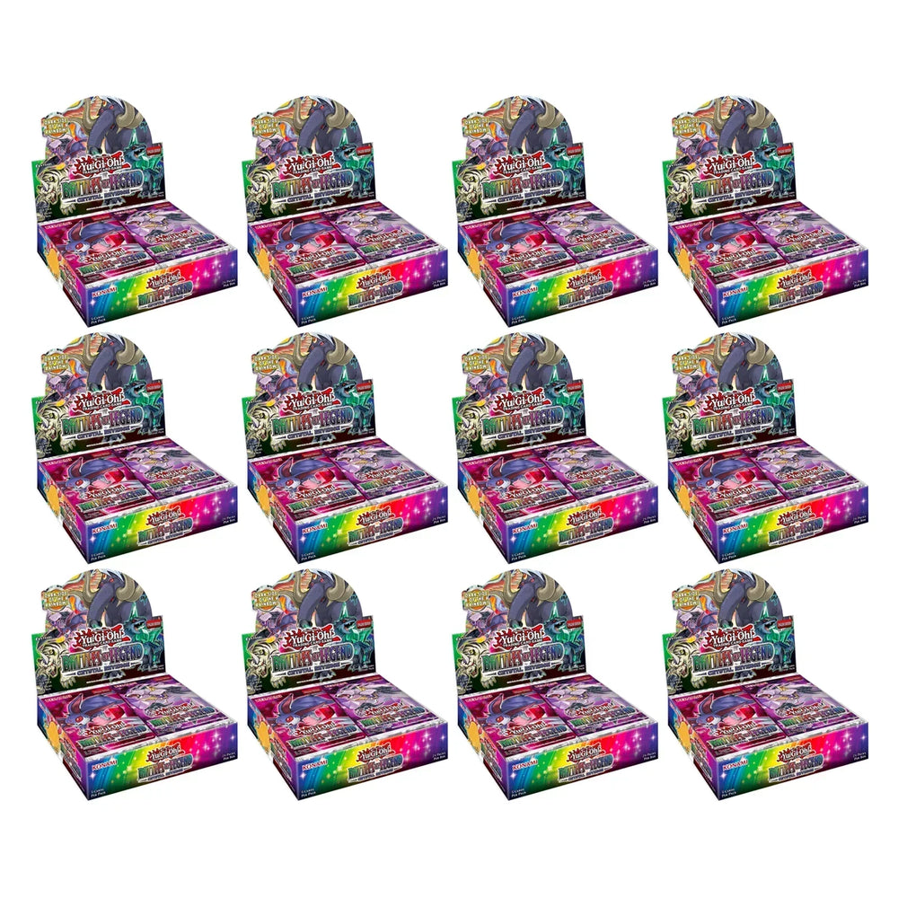 YGO Booster Case - Battles of Legend: Crystal Revenge (1st Edition)