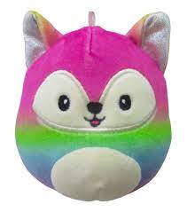 Squishmallows 3.5 inch clip Colourful Crew - Xenia