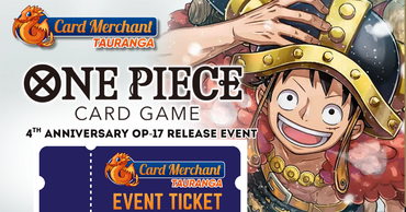 One Piece 4th Anniversary OP-17 Release Event Ticket