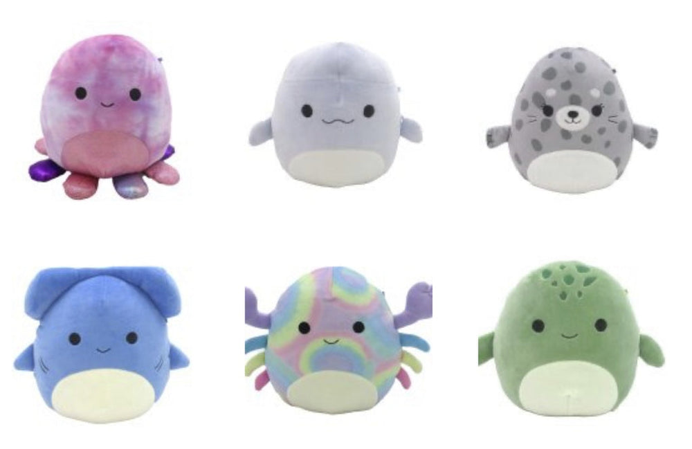 Squishmallows 7.5 inch Summer Sealife Assortment
