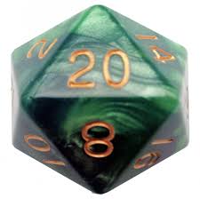 MDG - 35mm Mega Acrylic d20