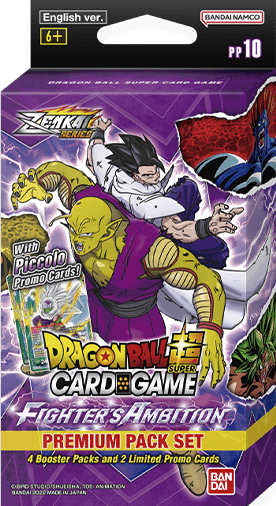 DBS Premium Pack - Zenkai 02 Fighter's Ambition (PP10)