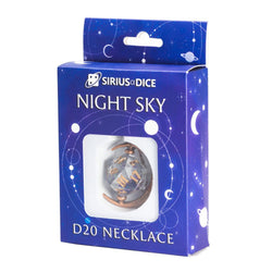 Sirius Dice - Night Sky D20 Necklace