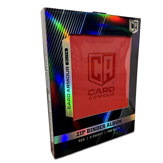 Card Armour Elite 9 Pocket Page Album - Red