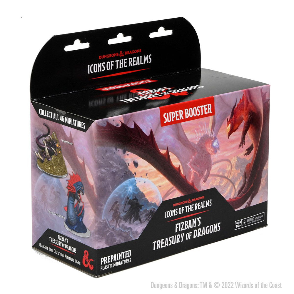 D&D Icons of the Realms Miniatures - Fizban's Treasury of Dragons (22) Blind Super Booster