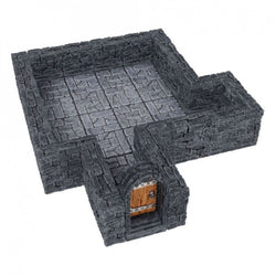 Warlock Tiles - 1" Dungeon Straight Walls Expansion