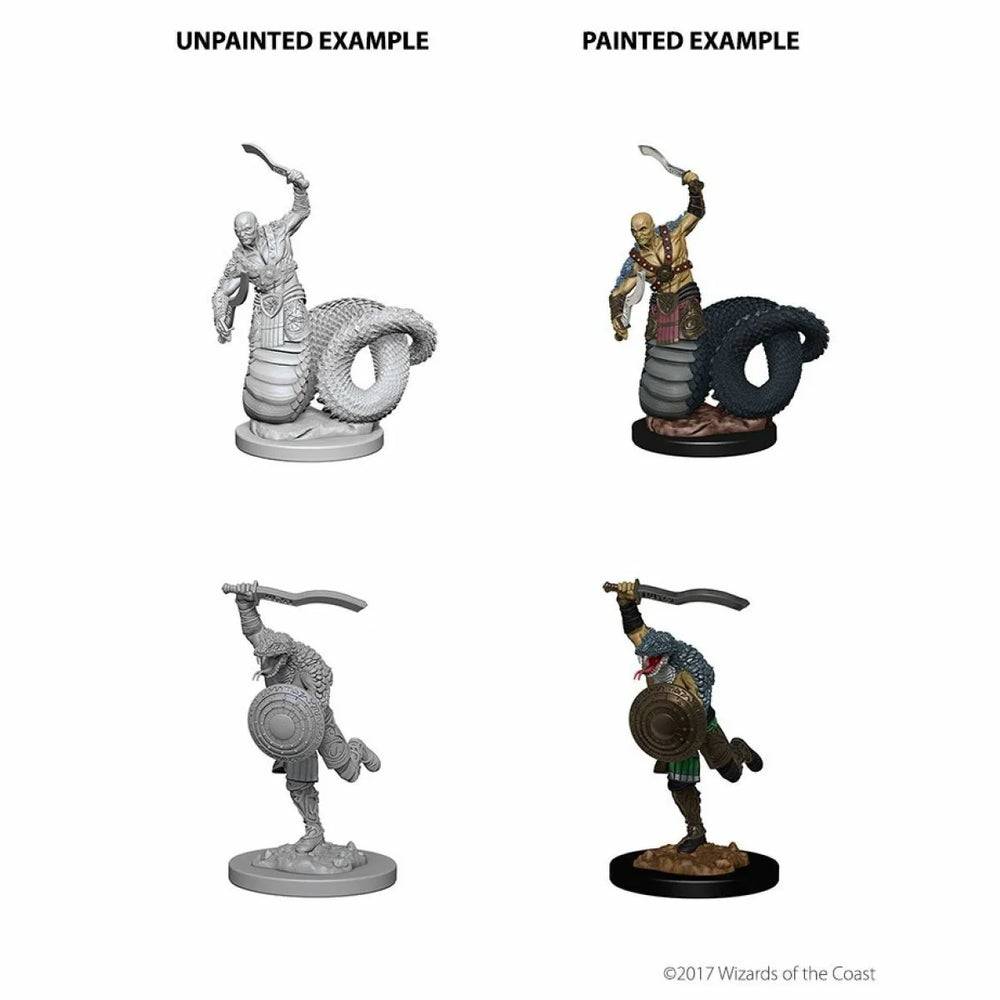 D&D Nolzurs Marvelous Unpainted Miniatures Yuan-Ti Malisons